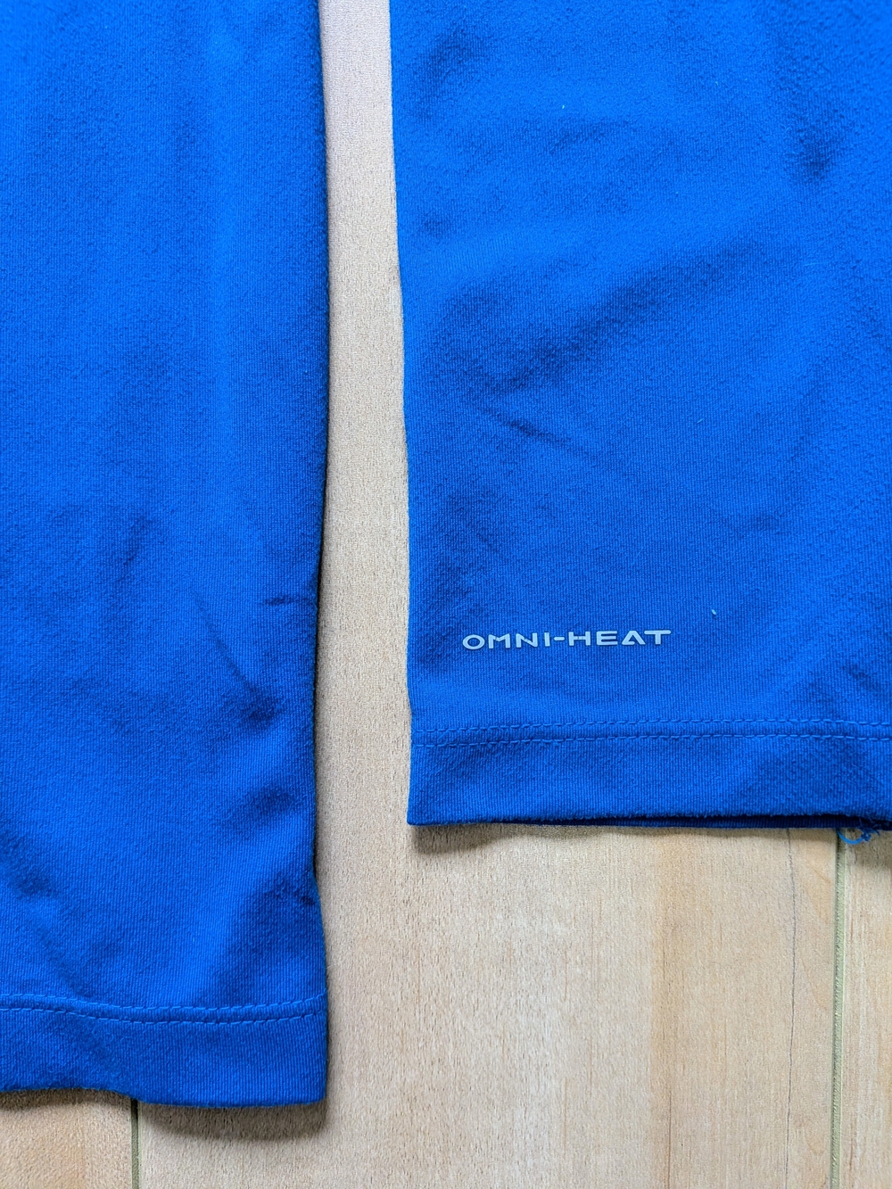 Columbia Men's Blue Quarter-Zip Performance  Sweat Wicking Lining Outerwear - Picture 4 of 4